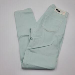 Milk Denim Colored Skinny Jean Light Blue Size 26